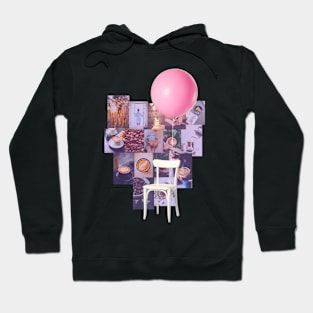 Coffee and balloon Hoodie